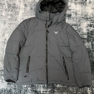 Chaps Charcoal Puffer Jacket